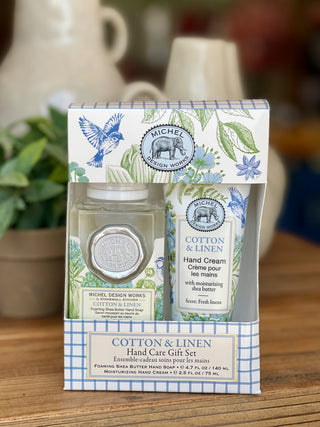 Stonewall Kitchen Hand Care Gift Set - Cotton and Linen
