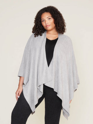 barefoot dreams dove gray ultra soft wrap