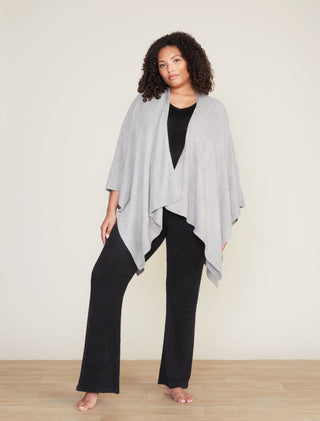 Barefoot Dreams CozyChic Lite Weekend Wrap - Dove Gray