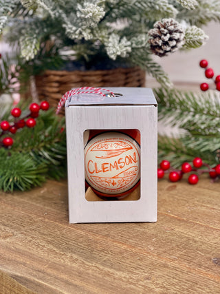 Campus Cheer Christmas Ornament - Clemson