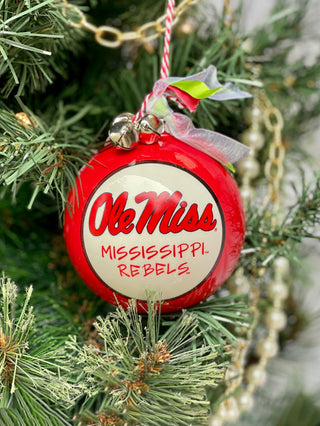 Campus Cheer Christmas Ornament - Ole Miss