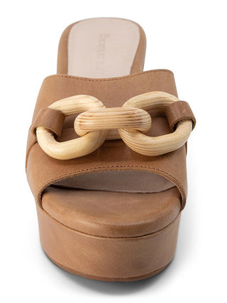 Chocolat Blu Grecia Sandal - Camel Leather