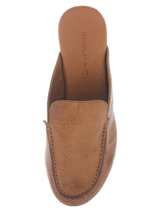 Chocolat Blu Gemm Clog - Cognac Leather