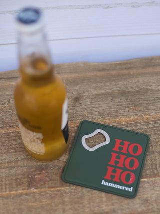 Christmas Bottle Opener Coaster