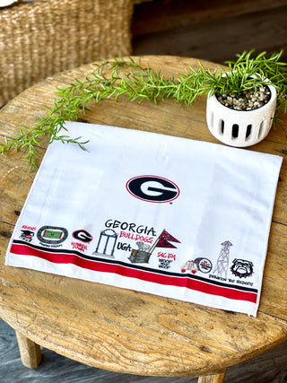 Collegiate Icon Towel - UGA