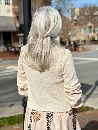 Cream Dream Knit Cardigan - Ivory