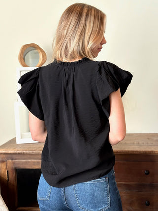 Dear John Coraline Blouse - Black