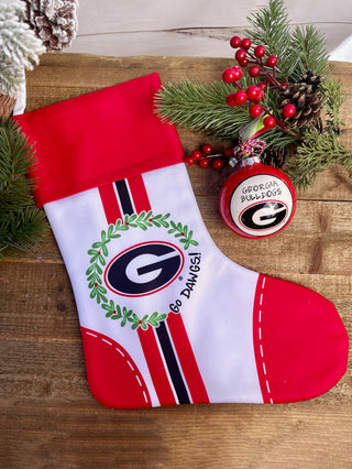 Deck the Dawgs Christmas Stocking - UGA