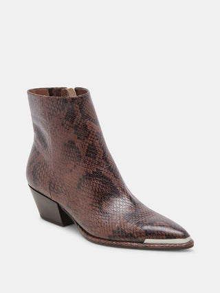 Dolce Vita Nonah Bootie - Java Snake Embossed