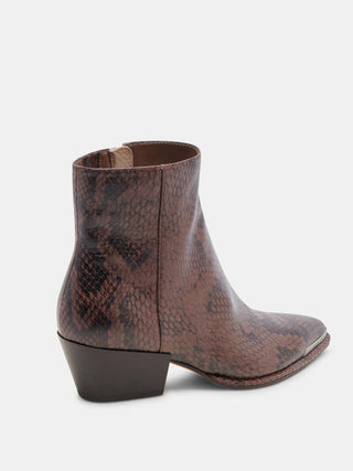 Dolce Vita Nonah Bootie - Java Snake Embossed