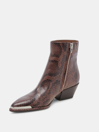 Dolce Vita Nonah Bootie - Java Snake Embossed