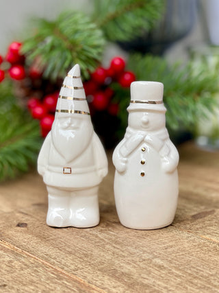 Frosted Flavor Holiday Salt and Pepper Shakers