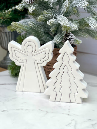 Jolly Tree Jigsaw Puzzle - White