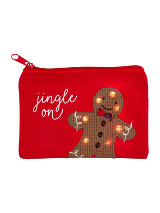 Light Up Christmas Gift Pouch