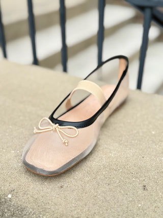 Matisse Bronx  Flats - Nude Mesh