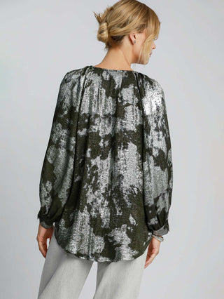 Metallic Muse Blouse