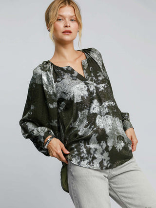 Metallic Muse Blouse