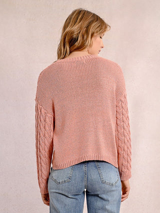 Molly Bracken Cable Knit Sweater