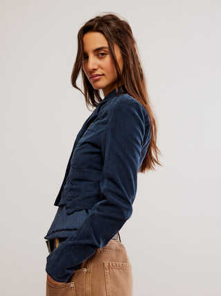 Free People Orly Cord Heritage Jacket - Big Dipper