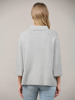 Serene Chic Mock Neck Sweater