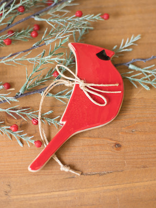 a red cardinal christmas tree ornament to honor deceased loved one perfect for holiday home decor and sentimental gifts