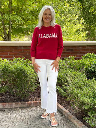 Roll Call Sweater - Alabama Crimson