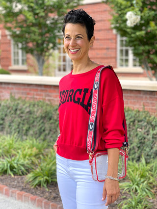 Campus Classic Sweater - Georgia Red