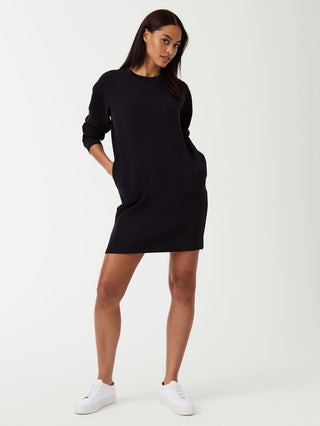 Spanx AirEssentials Crew Neck Dress - Very Black