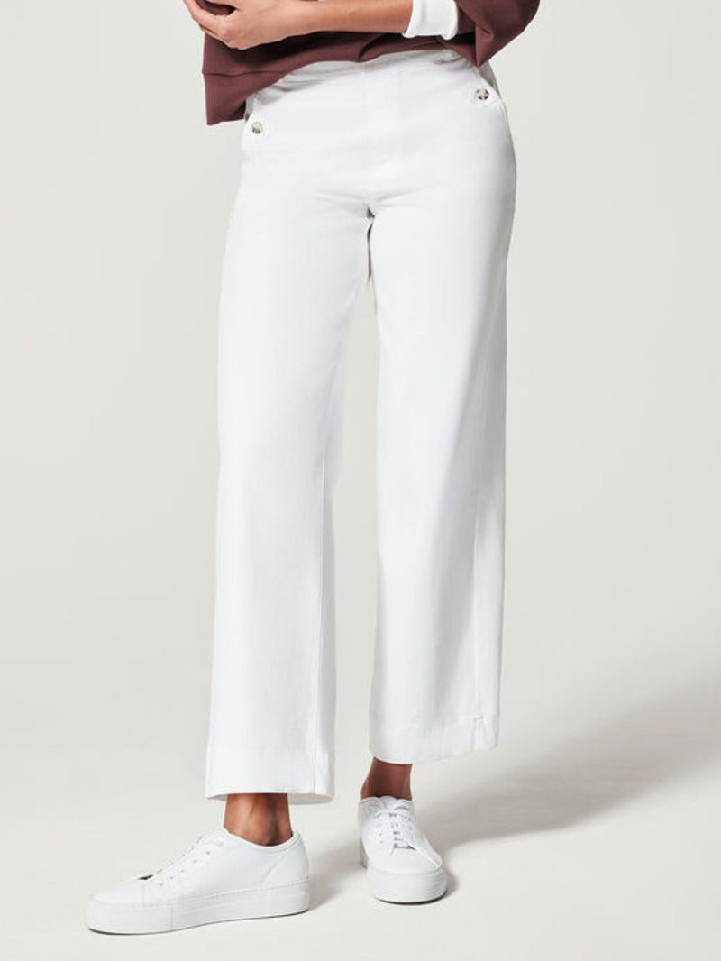 SPANX - Twill in the blank: These new Stretch Twill Cropped Wide