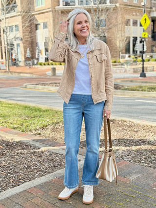 SPANXshape™ EveryWear Flare Jeans - Stonewashed