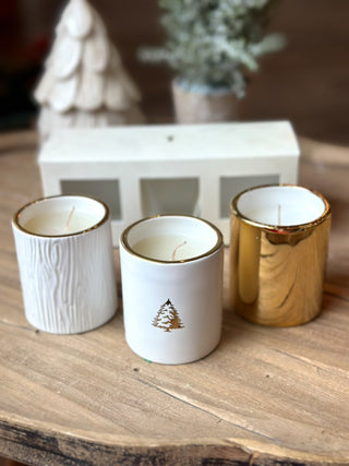 Thymes Frasier Fir Candle Trio Set - 3oz each