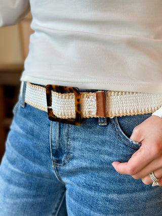 Yara Belt - White