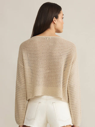 Z Supply Riviera Crochet Top - Natural