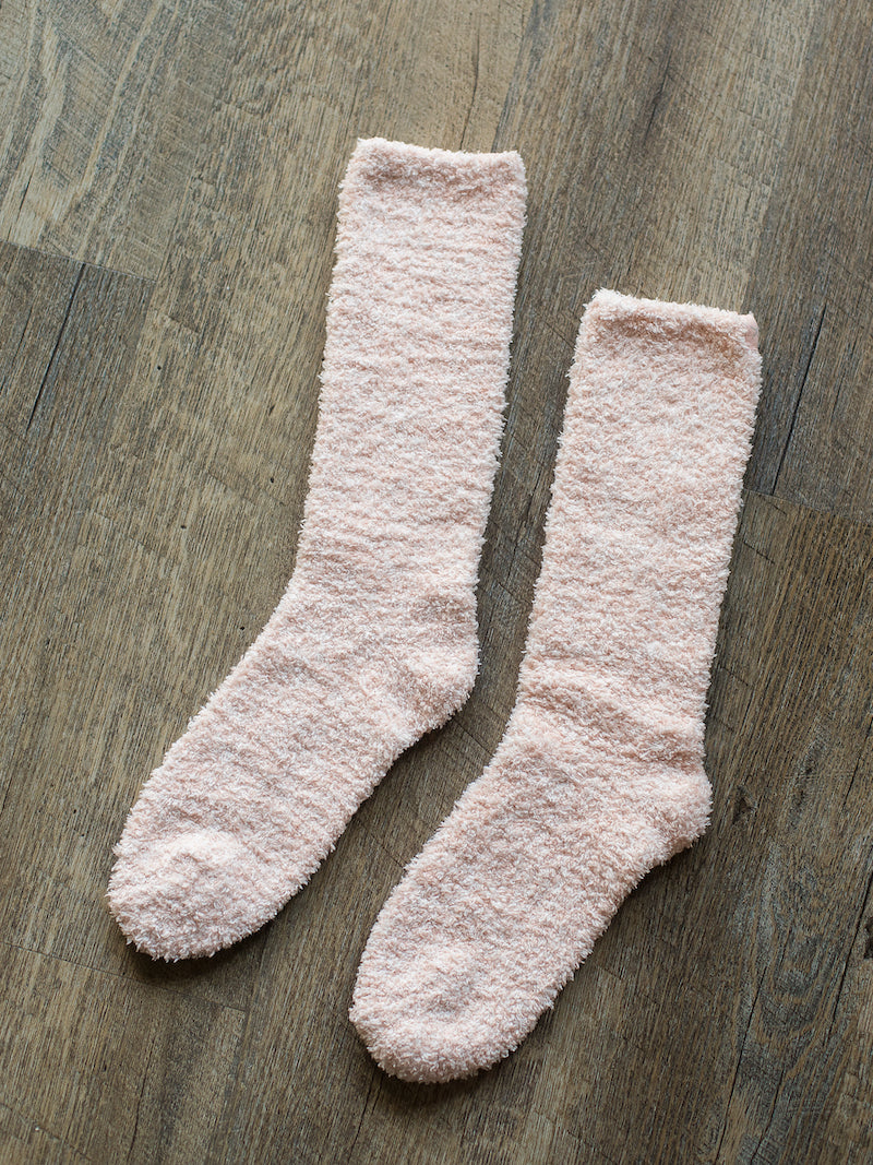 Cozychic Heathered Women's Socks - Dusty Rose