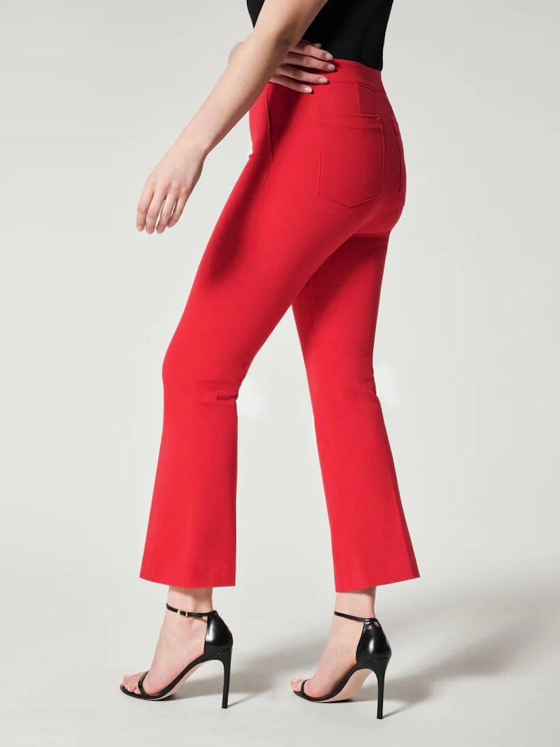Spanx On-the-go Kick Flare Pant True Red – The Blue Collection